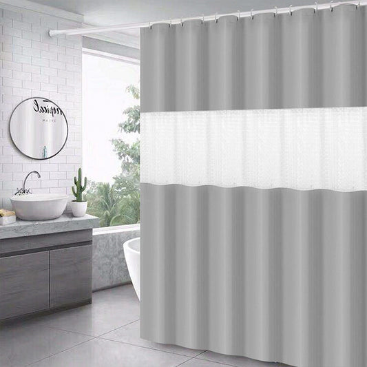 Colorblock Shower Curtain