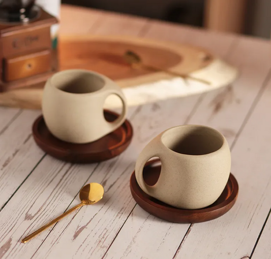 Solace Ceramic Cup & Saucer