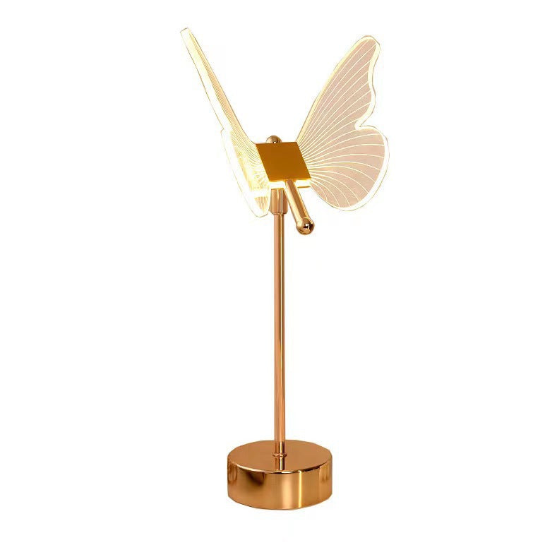 Butterfly and Floral Night Light — Touch or Remote Dimming