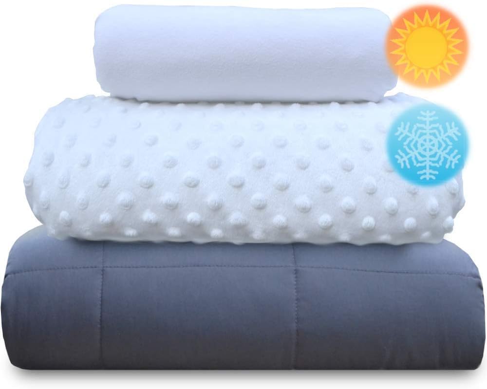 All-Season Weighted Blanket Set