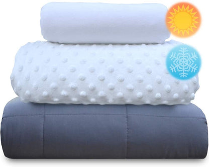 All-Season Weighted Blanket Set