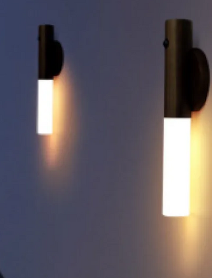 Motion-Sensor Induction Night Light — Brown or White