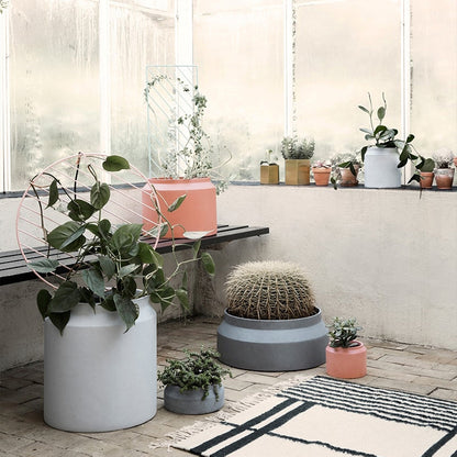 Soren Sand-Finish Cement Planter