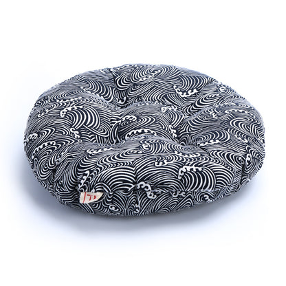 Japanese-Inspired Round Floor Cushion