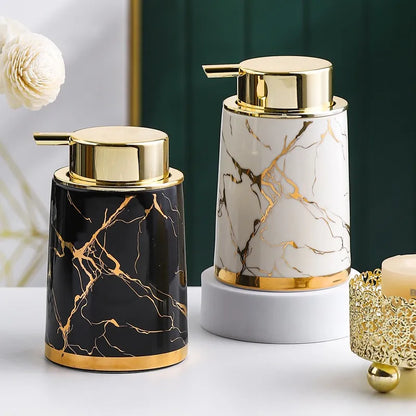 Marbled Foaming Soap Dispenser