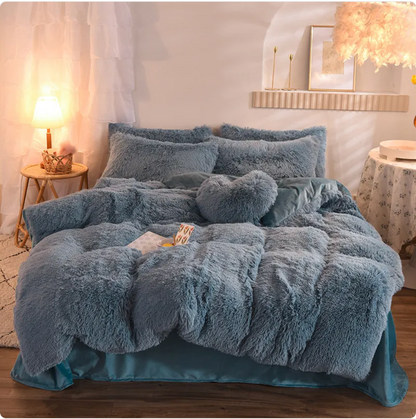 Plush Velvet Bedding Set