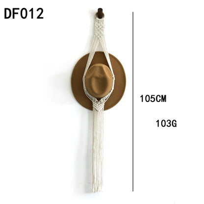 Hand-woven Nordic Style Multi-layer Hat Storage Rack