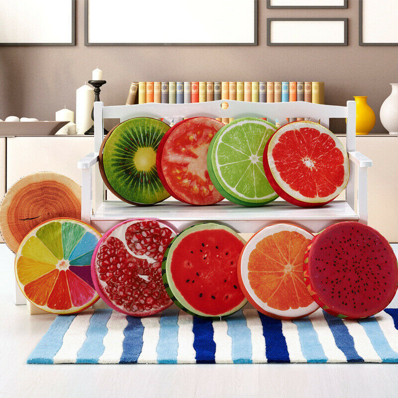 3D Printed Round Fruit Cushion