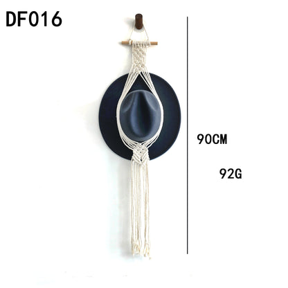 Hand-woven Nordic Style Multi-layer Hat Storage Rack