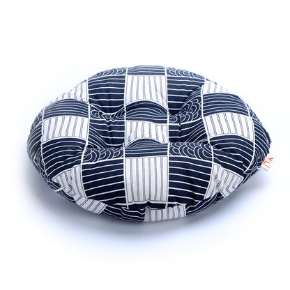 Japanese-Inspired Round Floor Cushion