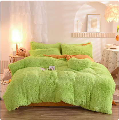 Plush Velvet Bedding Set