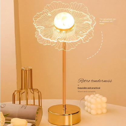 Butterfly and Floral Night Light — Touch or Remote Dimming