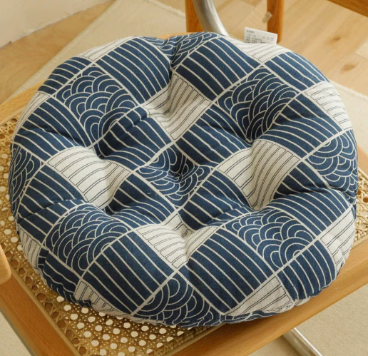 Japanese-Inspired Round Floor Cushion