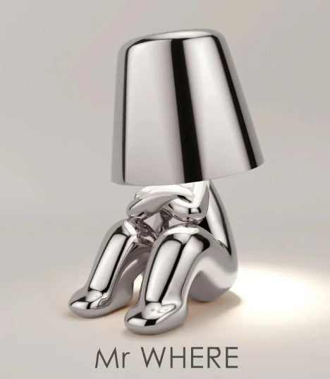 Thinker Sculptural Table Lamp