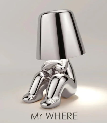 Thinker Sculptural Table Lamp