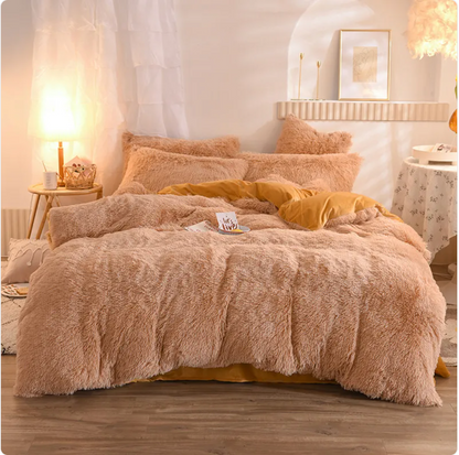 Plush Velvet Bedding Set