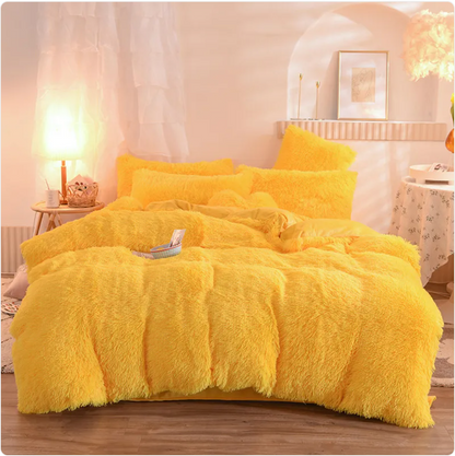 Plush Velvet Bedding Set