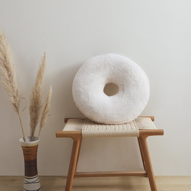 Velvet Shaped Accent Pillow