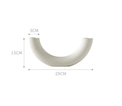Nordic Ceramic Vase — Two Styles