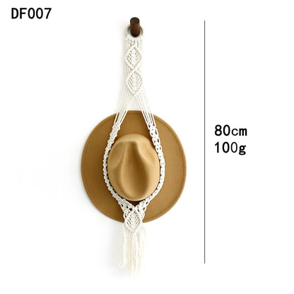 Hand-woven Nordic Style Multi-layer Hat Storage Rack