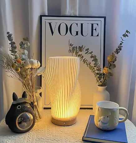 RadiantWave | Nordic Bedside Table Lamp (One Piece)