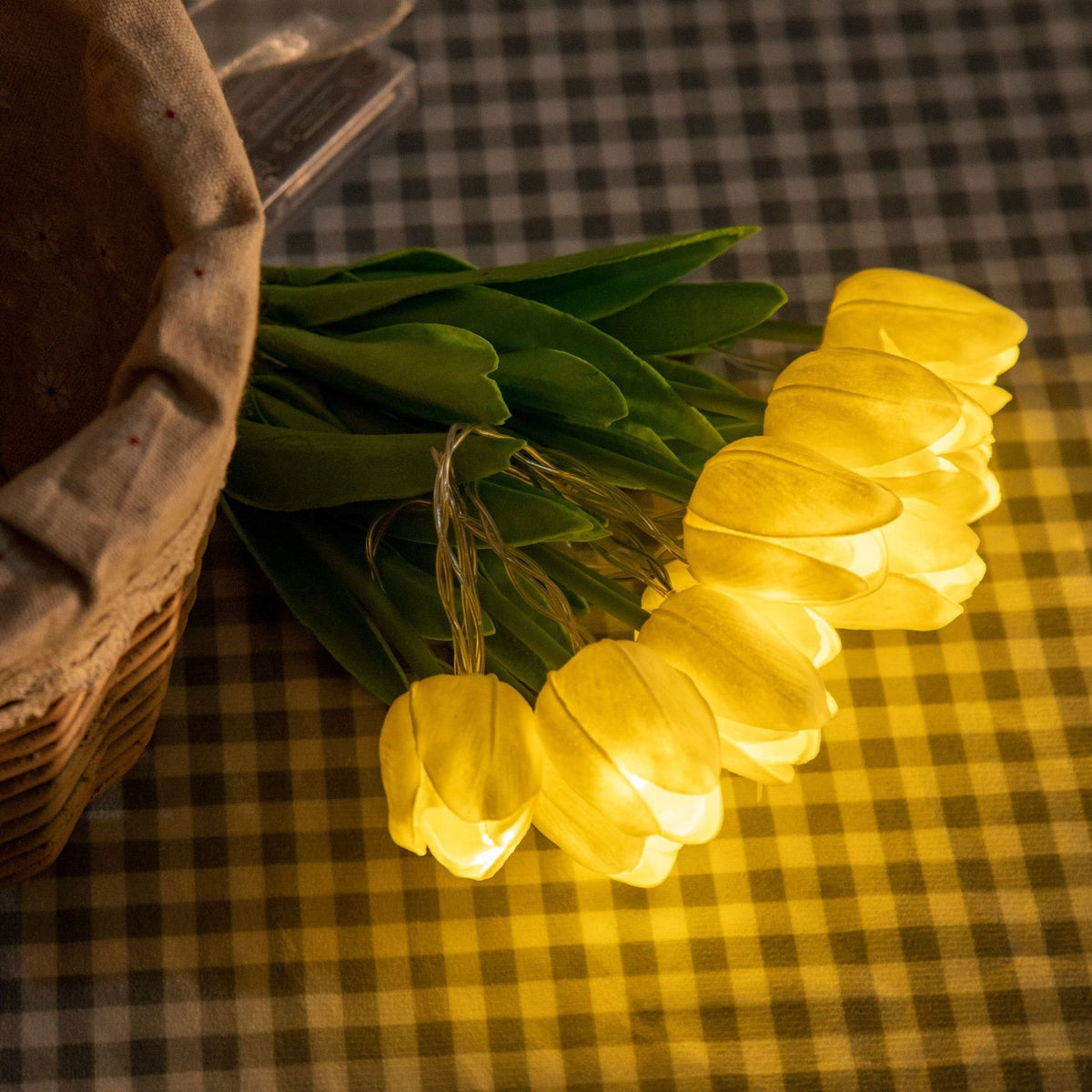 Illuminated Tulip Bouquet