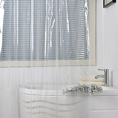 Transparent Waterproof EVA/PEVA Shower Curtain with Magnets