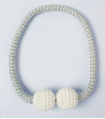 Braided Magnetic Curtain Tiebacks