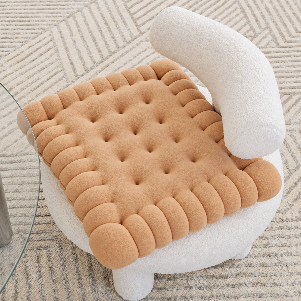 Tufted Seat Cushion