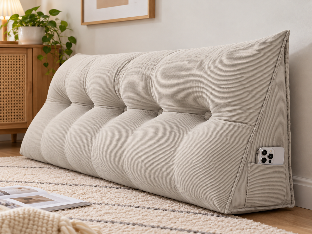 Tufted Floor Backrest Cushion