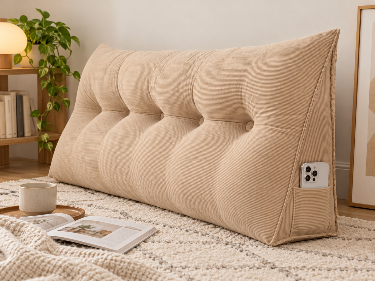 Tufted Floor Backrest Cushion