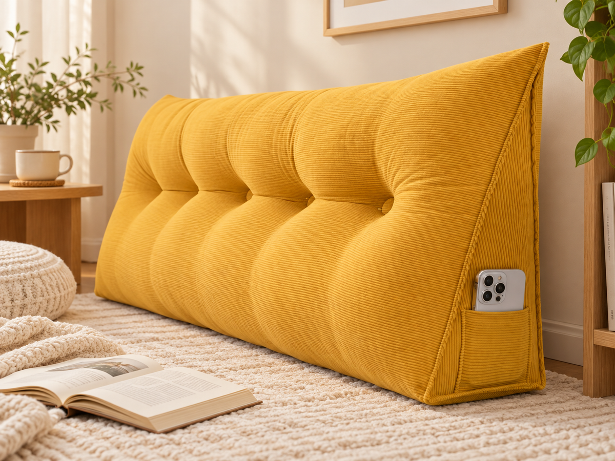 Tufted Floor Backrest Cushion