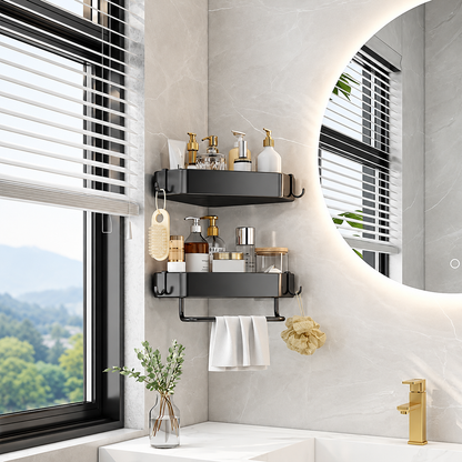 2-Piece Shower Caddy Set