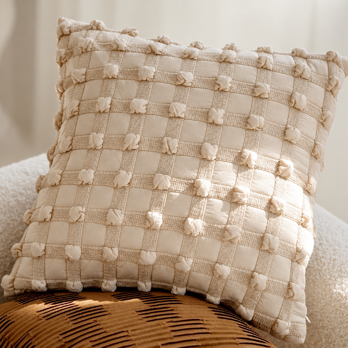 Neutral & Brown Pillow Covers