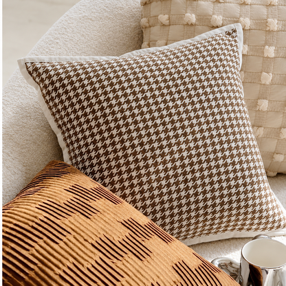 Neutral & Brown Pillow Covers