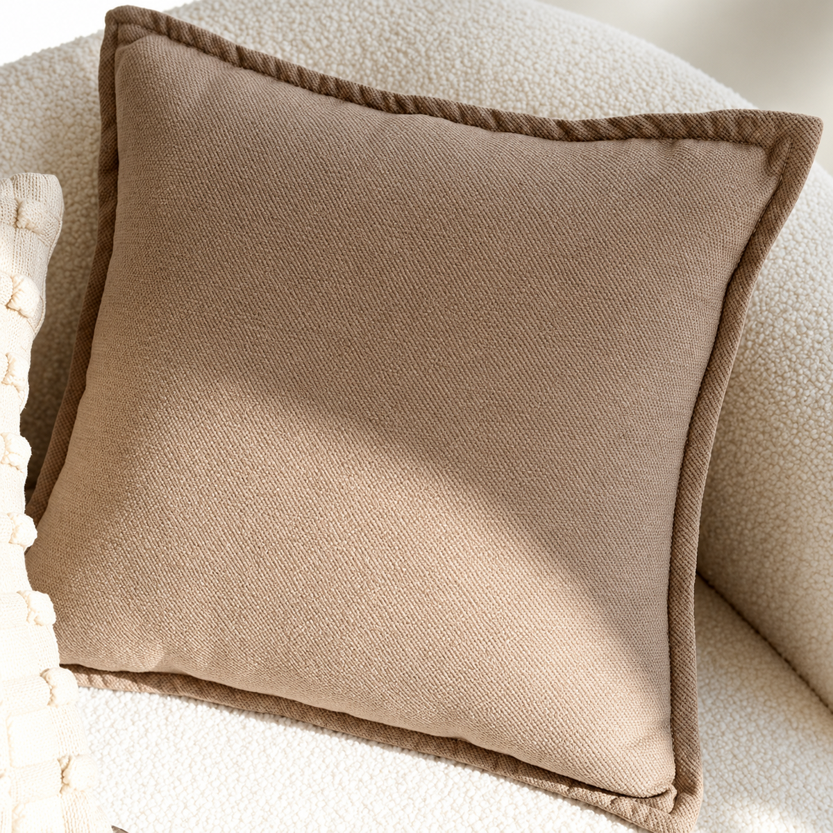 Neutral & Brown Pillow Covers