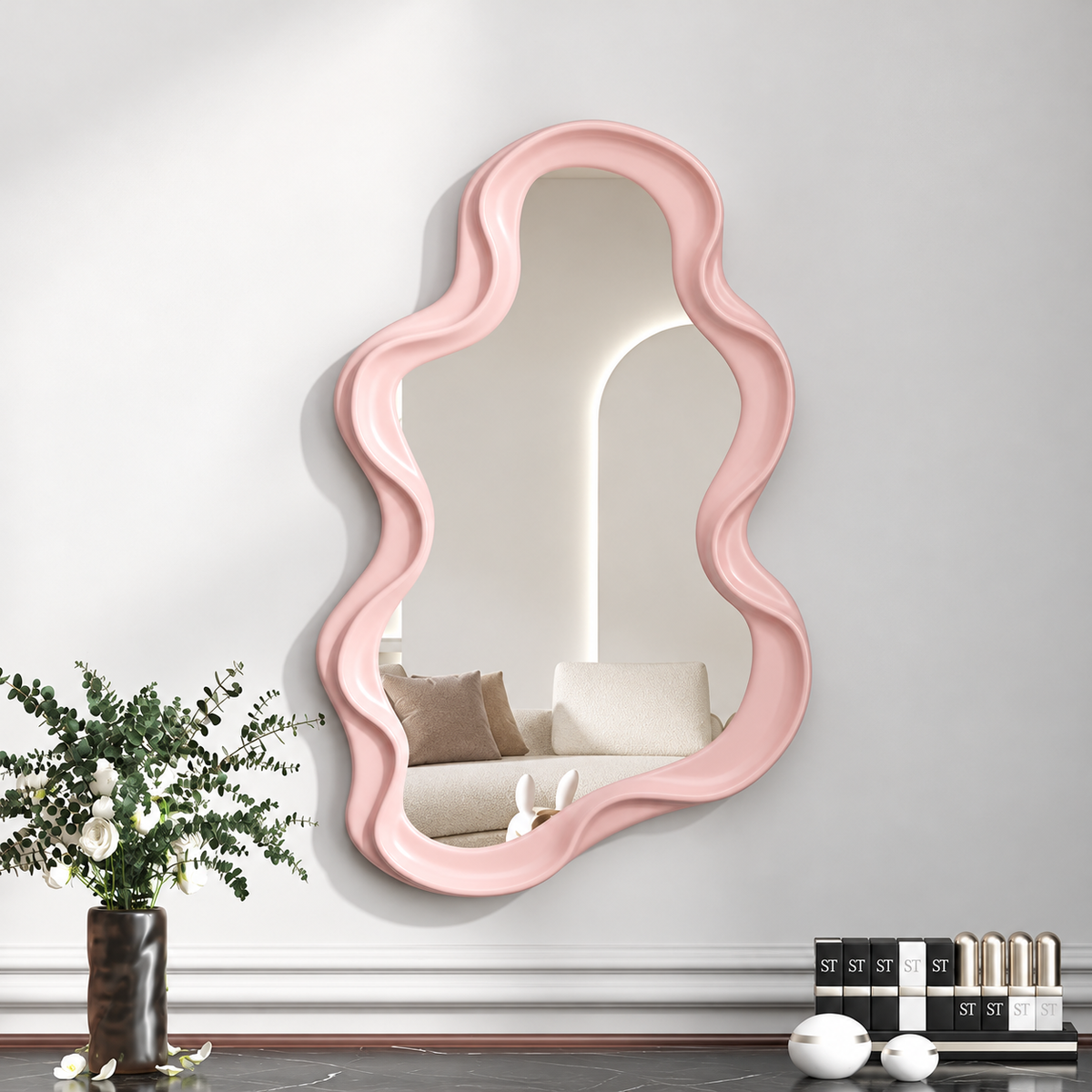 Organic Contour Wall Mirror
