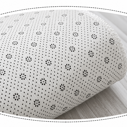 Lattice Plush Round Rug