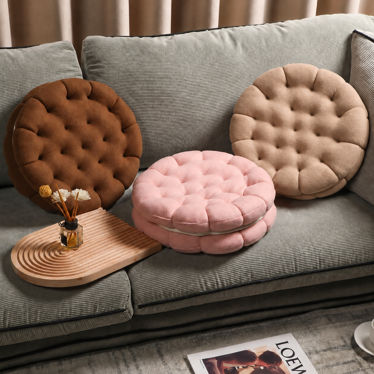 Biscuit Plush Cushion