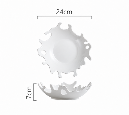 Organic Splash Accent Bowl