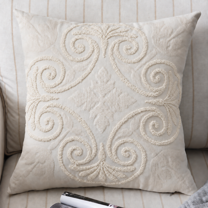 Heritage Embroidered Pillow Cover