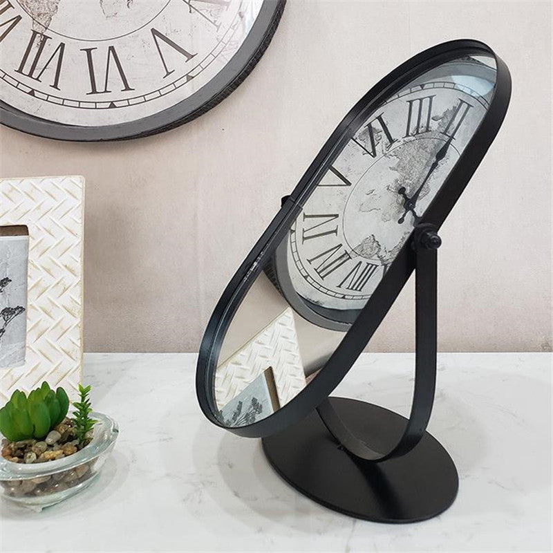 Oval Pivot Table Mirror