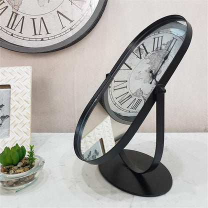 Oval Pivot Table Mirror
