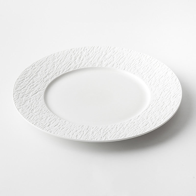 Nordic Creative Stone Pattern Steak Plate Design