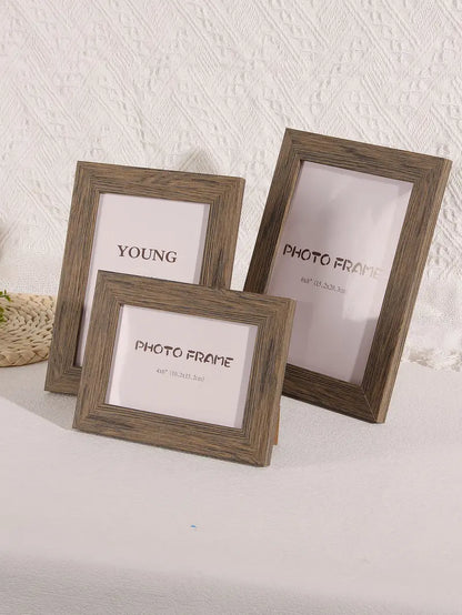 Vintage Solid Wood Photo Frame