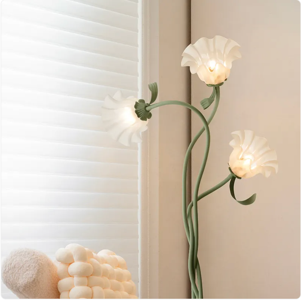 Cream Floor Lamp