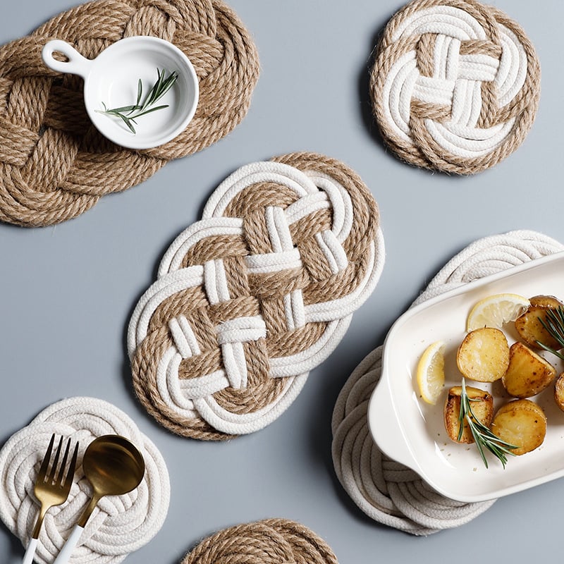 Braided Rope Trivets