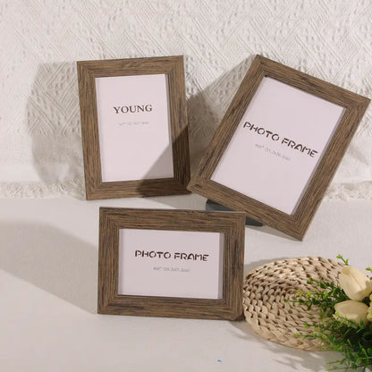 Vintage Solid Wood Photo Frame