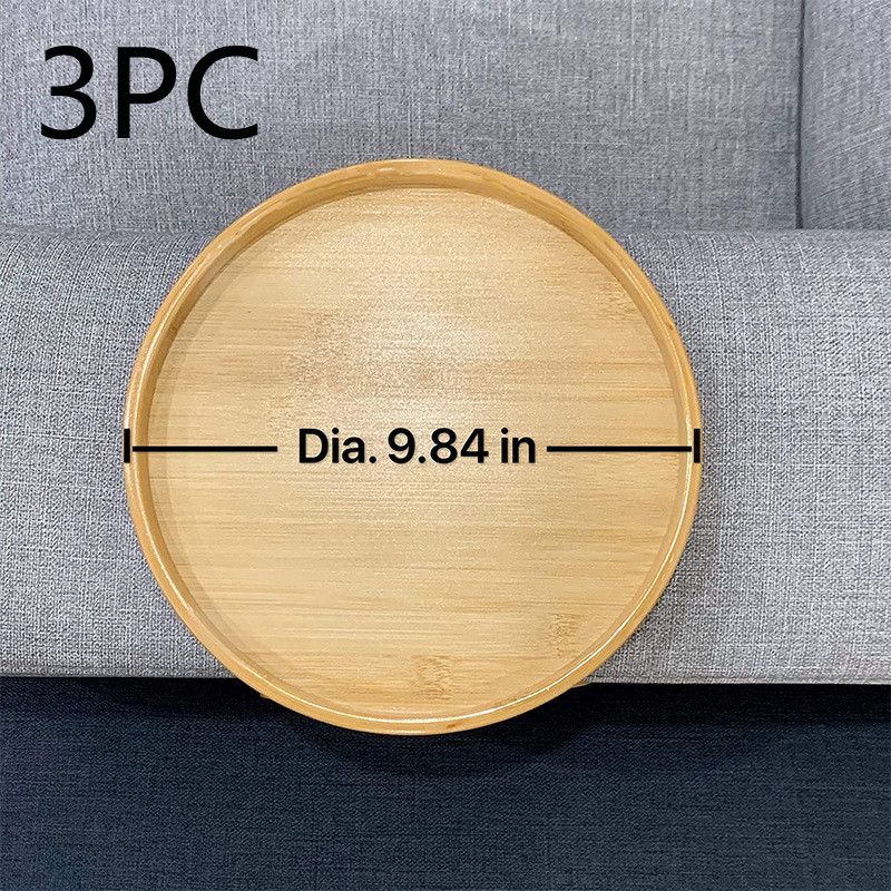 Foldable Bamboo Storage Tray with Legs
