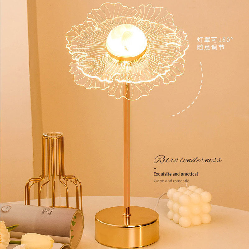 Butterfly and Floral Night Light — Touch or Remote Dimming